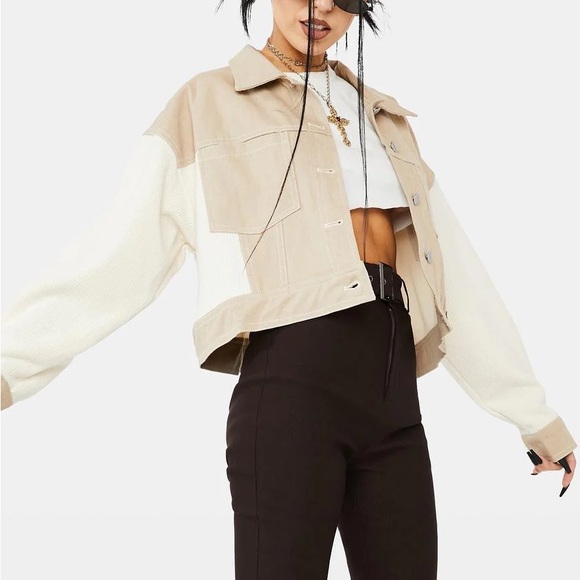 Colorblock denim jacket - Picture 2 of 5